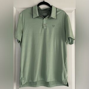 Chaps Men's Sage Golf Polo Shirt